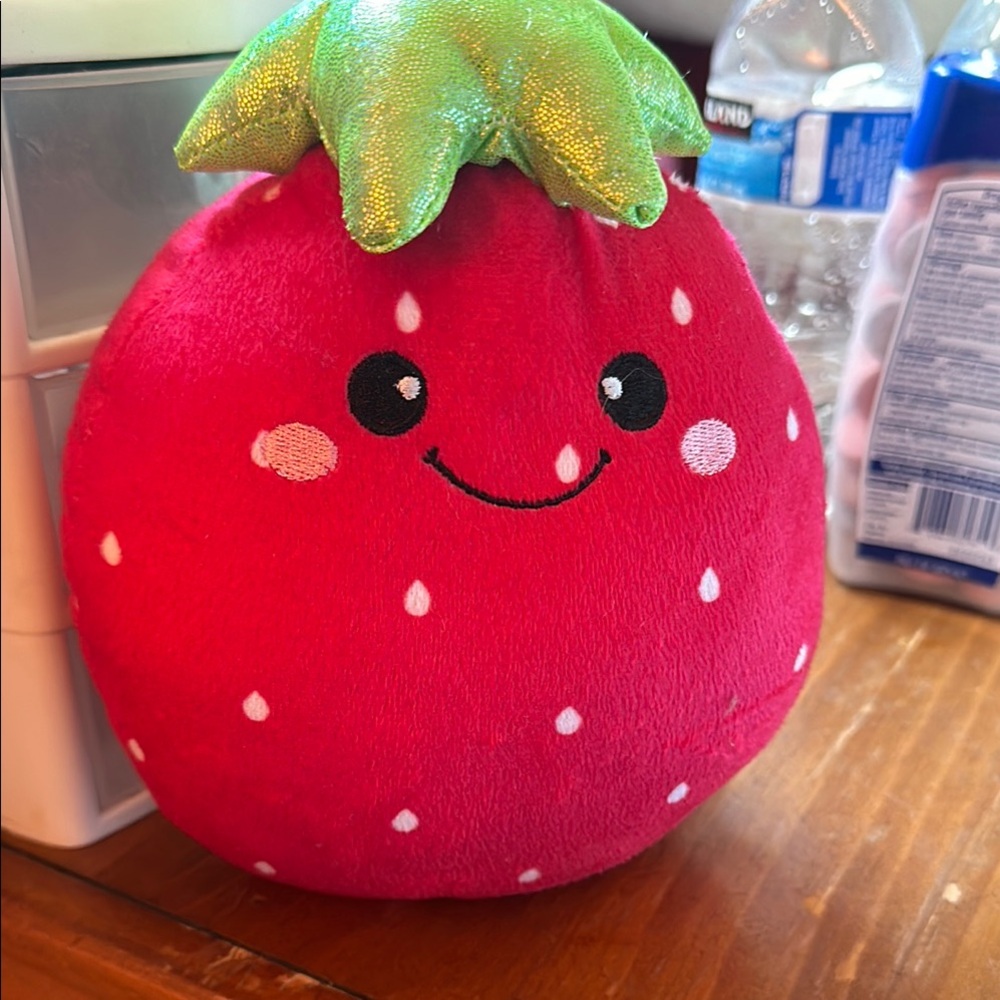 Plush Strawberry Toy